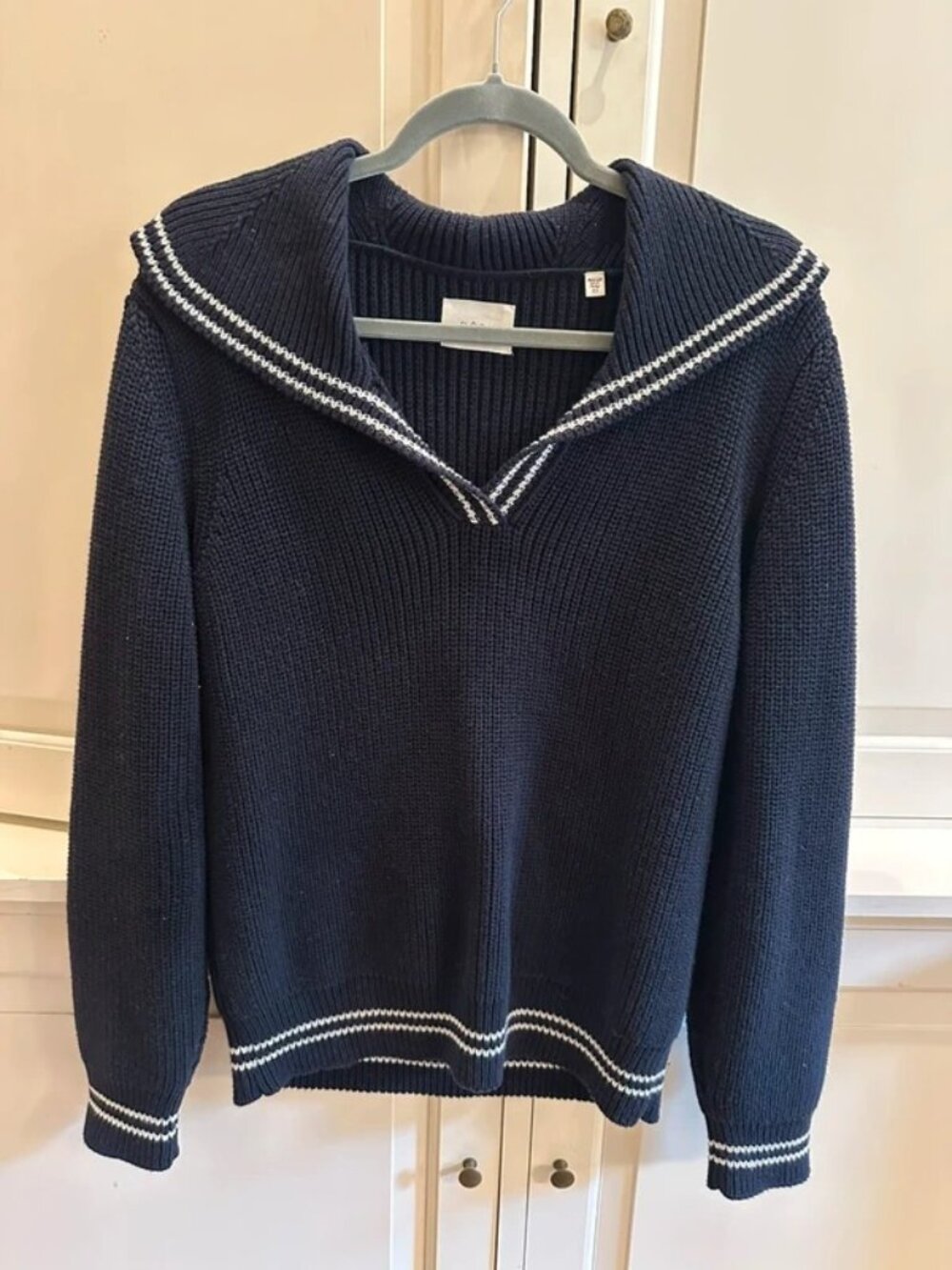 DOEN Voyage Knit Sweater Navy XS
